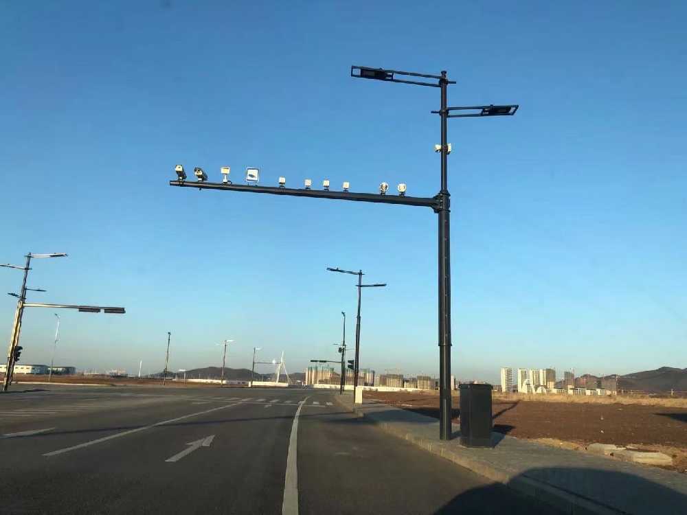 沙市区黑龙江佳木斯综合路灯杆项目
