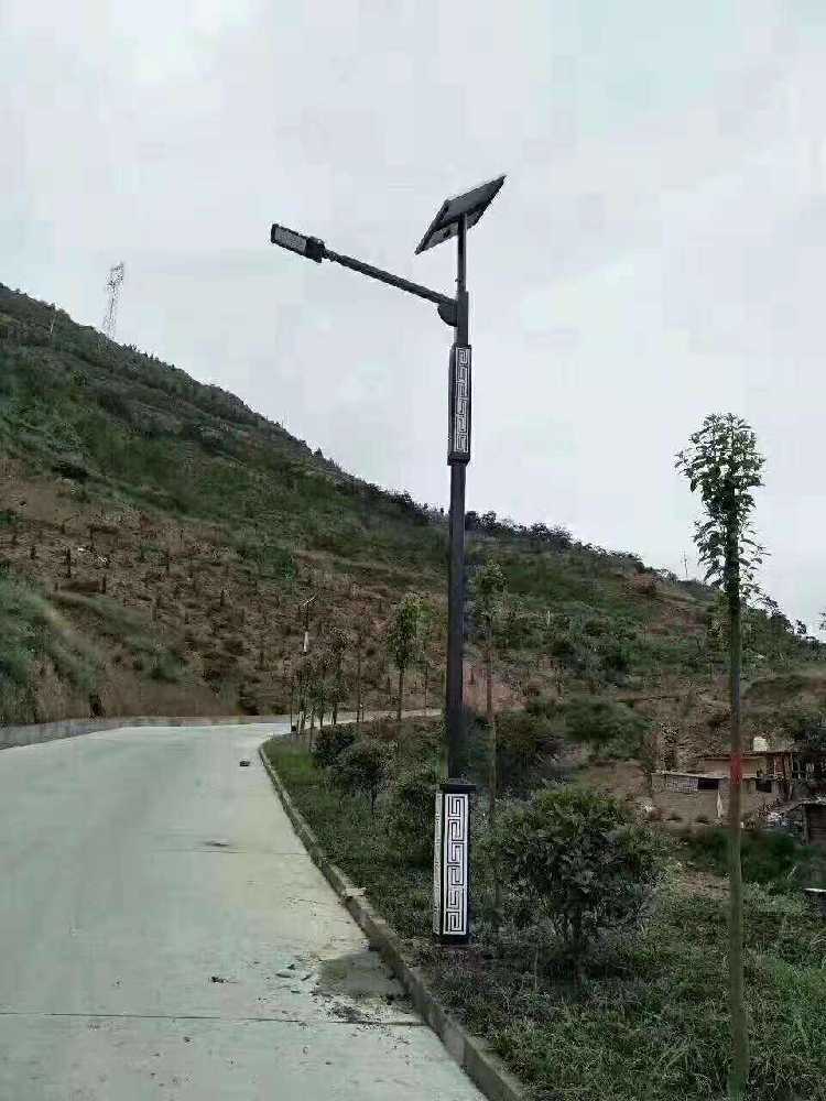 沙市区仿古太阳能路灯